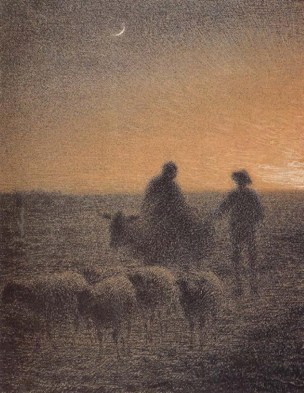 Jean Francois Millet Dark Norge oil painting art